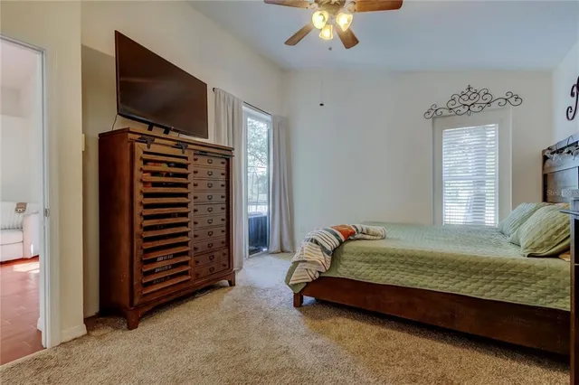 a en suite bathroom with a sink a mirror and a shower