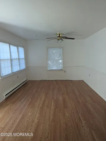 wooden floor in an empty room