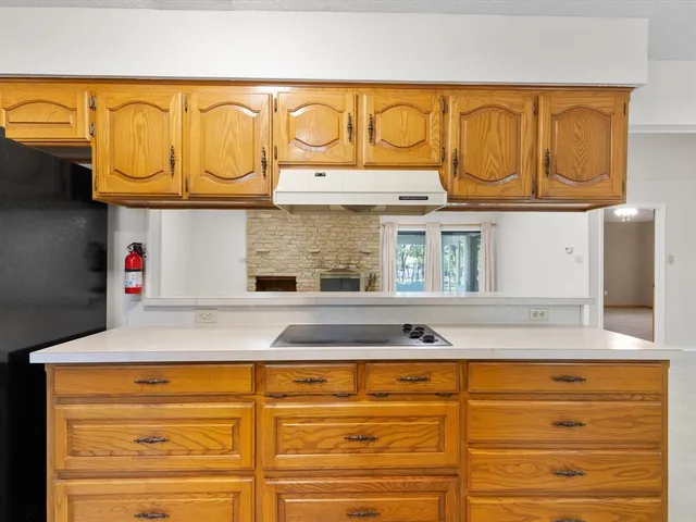 a view of front door