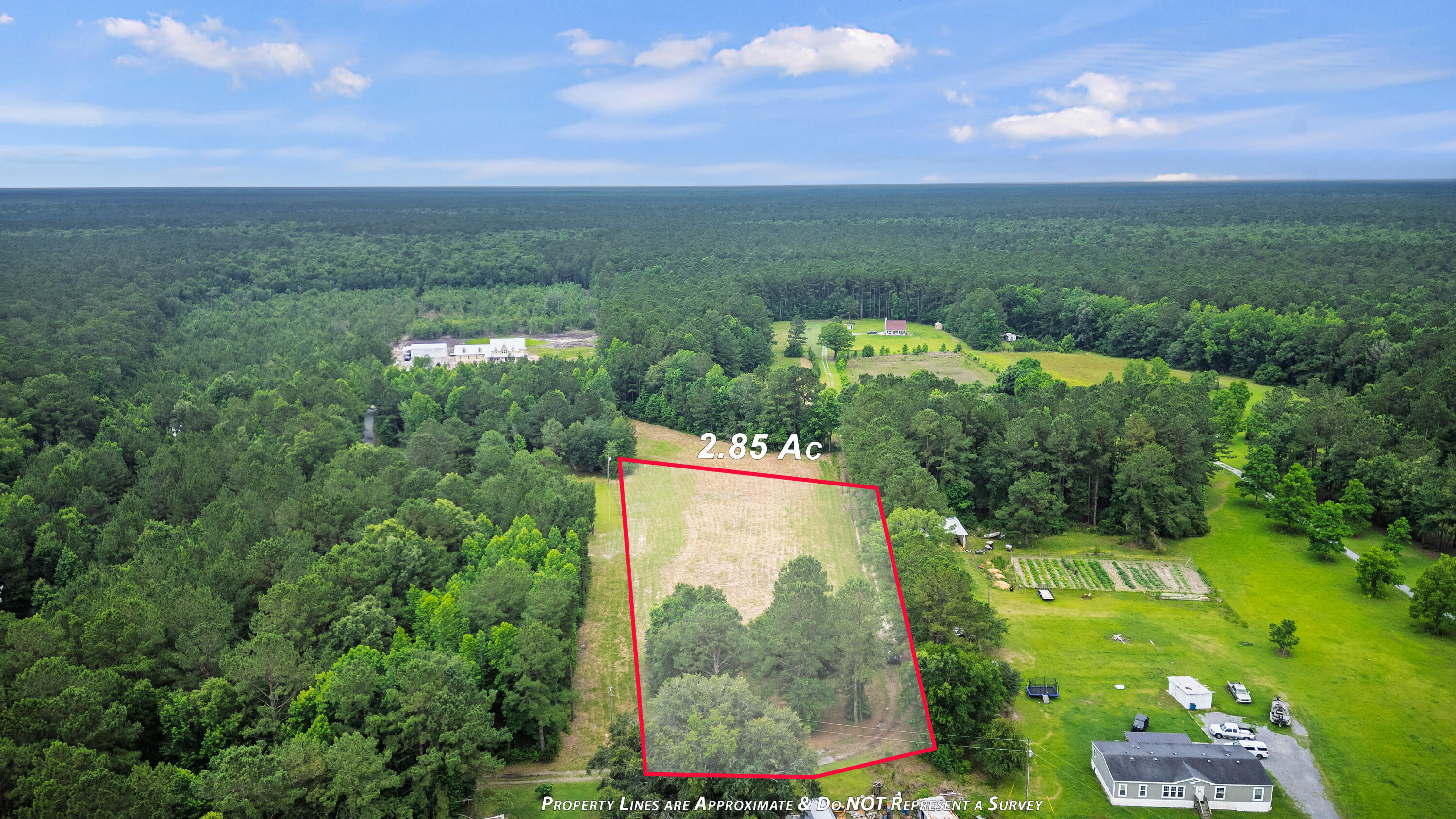 2.85 Acres - Aerial View