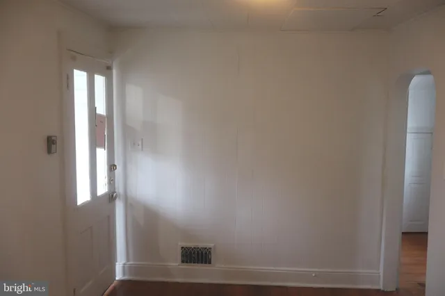 a view of empty room