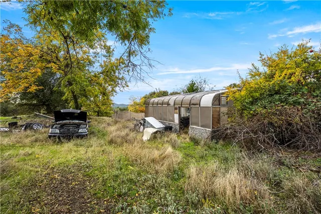 a view of a city with mountains in the background