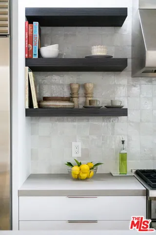 a close view of kitchen