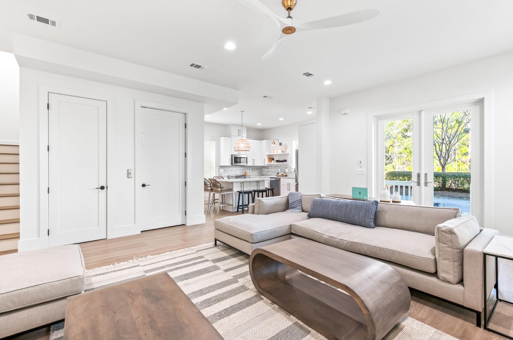 205 Redbud Ln Inlet Beach Inlet Beach, FL 32461 - Photo 8 of 34 a living room with furniture and a large window
