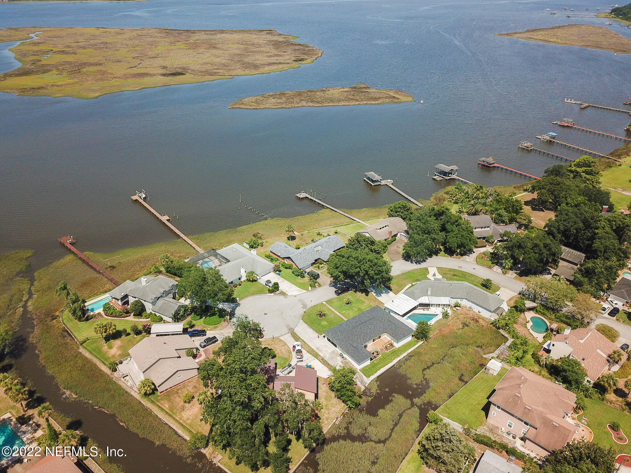 4268 Heath Road Jacksonville, FL 32277 - Photo 35 of 43 an aerial view of a house with a yard