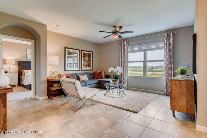 1069 Castile Road Southeast Palm Bay, FL 32909 - Photo 4 of 17 LIVING ROOM