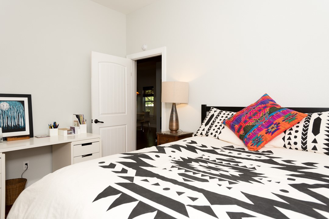 2805 Lafayette Avenue Austin, TX 78722 - Photo 7 of 23 Bedroom featuring a high ceiling