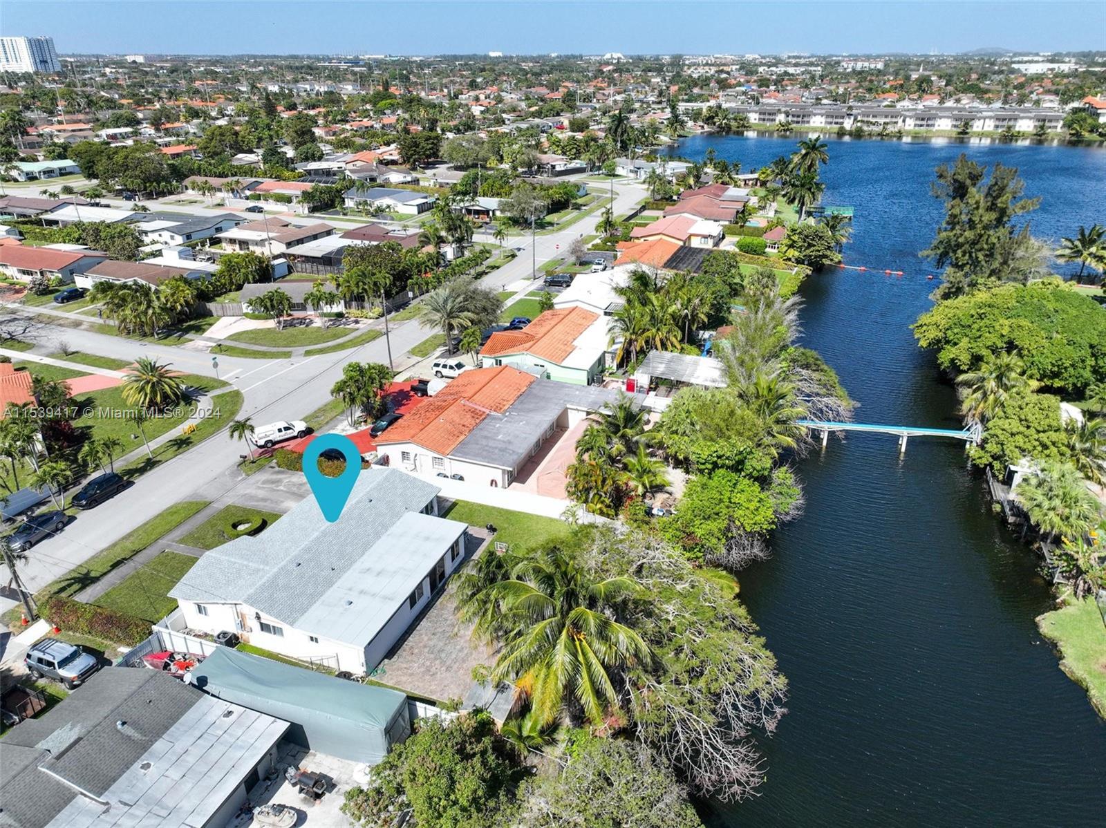 1301 Southwest 99th Court Miami, FL 33174 - Photo 33 of 35 an aerial view of residential houses with outdoor space
