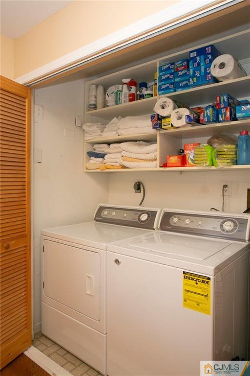 1206 Maplecrest Road Edison, NJ 08820 - Photo 14 of 15 a utility room with washer and dryer