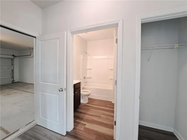 a view of empty room