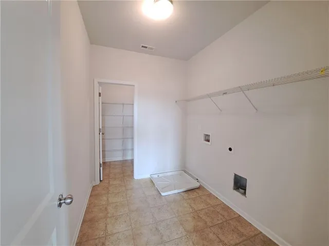 a view of empty room