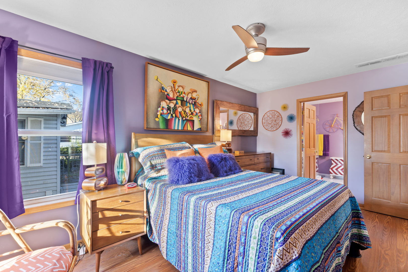1216 Candlewood Road Elgin, IL 60123 - Photo 21 of 24 a bedroom with two beds and a window
