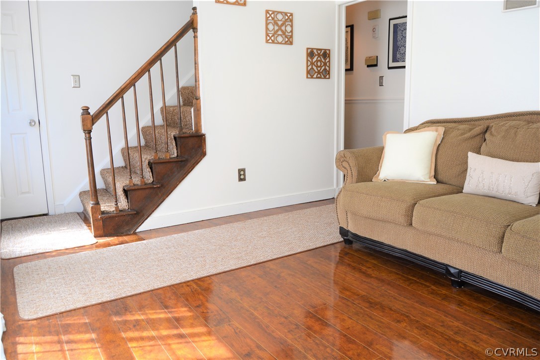 8530 Boones Trail Road Chesterfield, VA 23832 - Photo 6 of 21 a living room with furniture and stairs