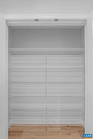 a close view of closet