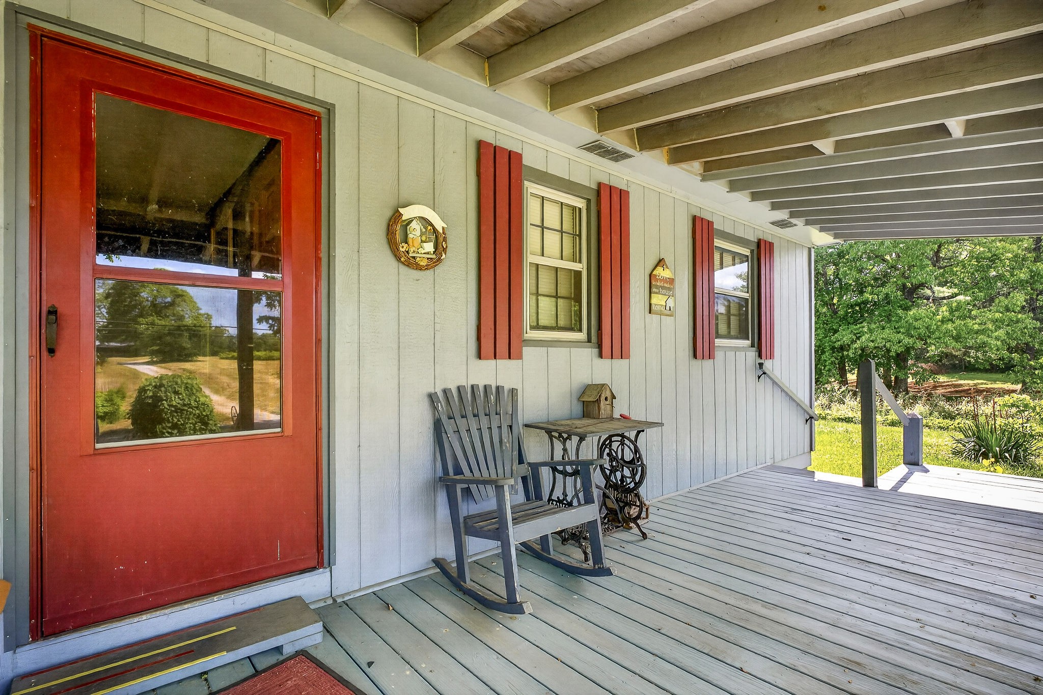 1720 Besstown Road Beersheba Springs, TN 37305 - Photo 33 of 75 a view of a chair and table in the balcony