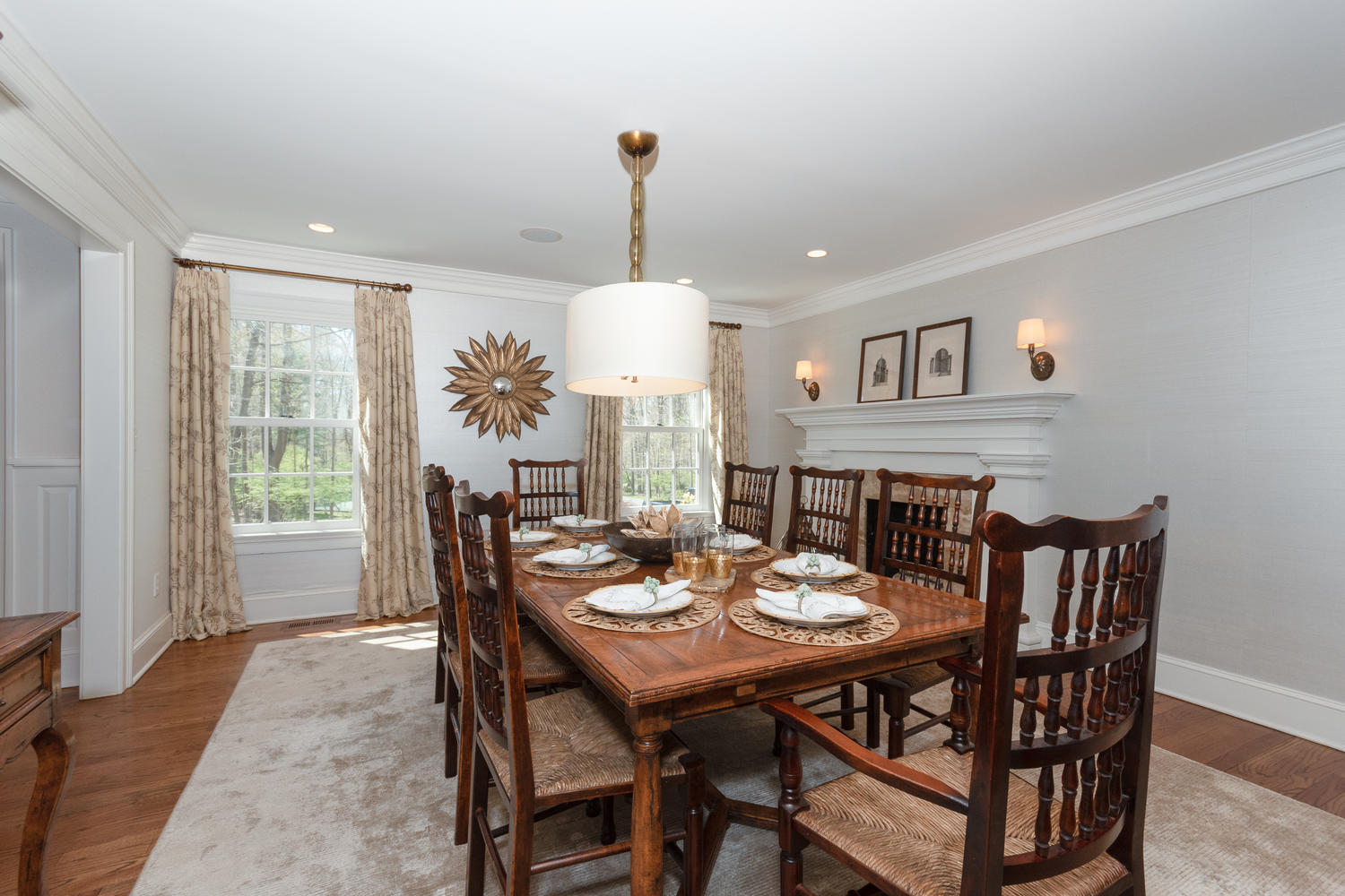 108 Inwood Road Darien, CT 06820 - Photo 8 of 83 a view of a dining room with furniture window and outside view