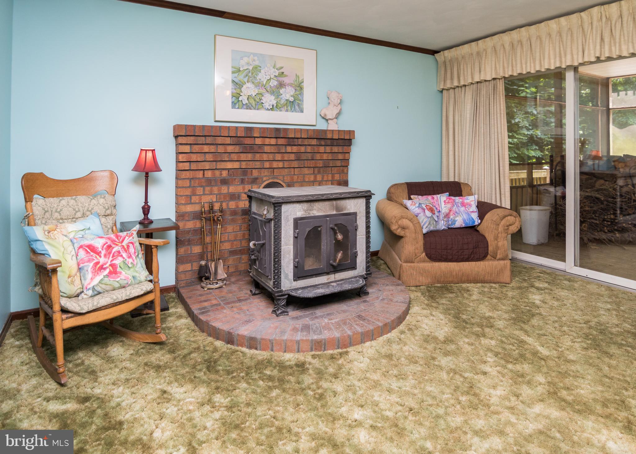 508 Beebe Road Harrington, DE 19952 - Photo 14 of 40 Living Room - Wood stove