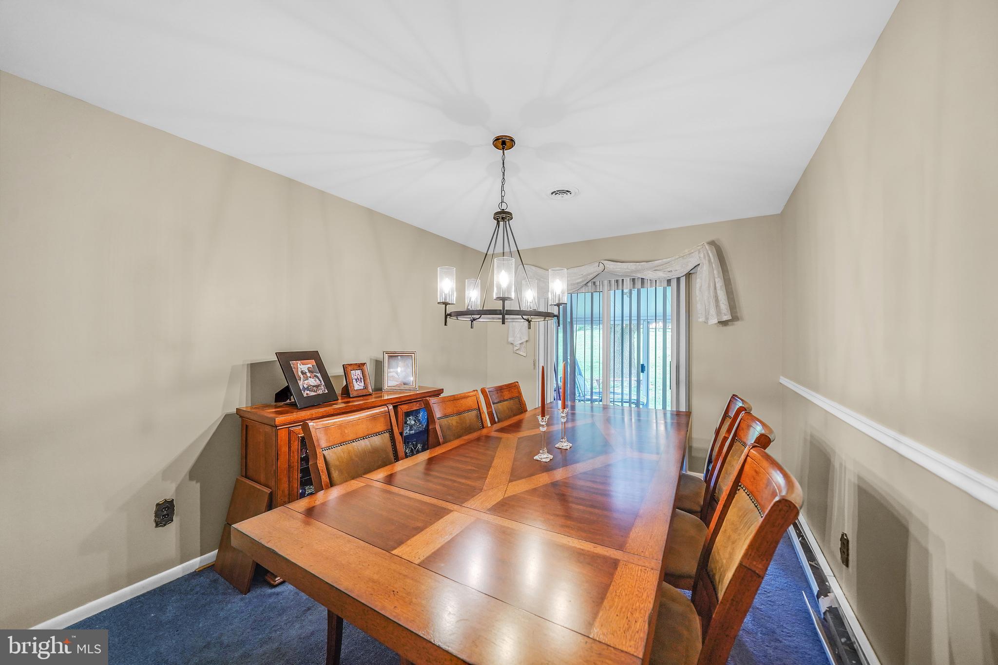 901 South Chester Road West Chester, PA 19382 - Photo 8 of 31 Dining Room with Sliders to Sunroom