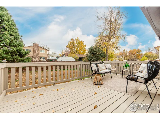 a view of roof deck with patio