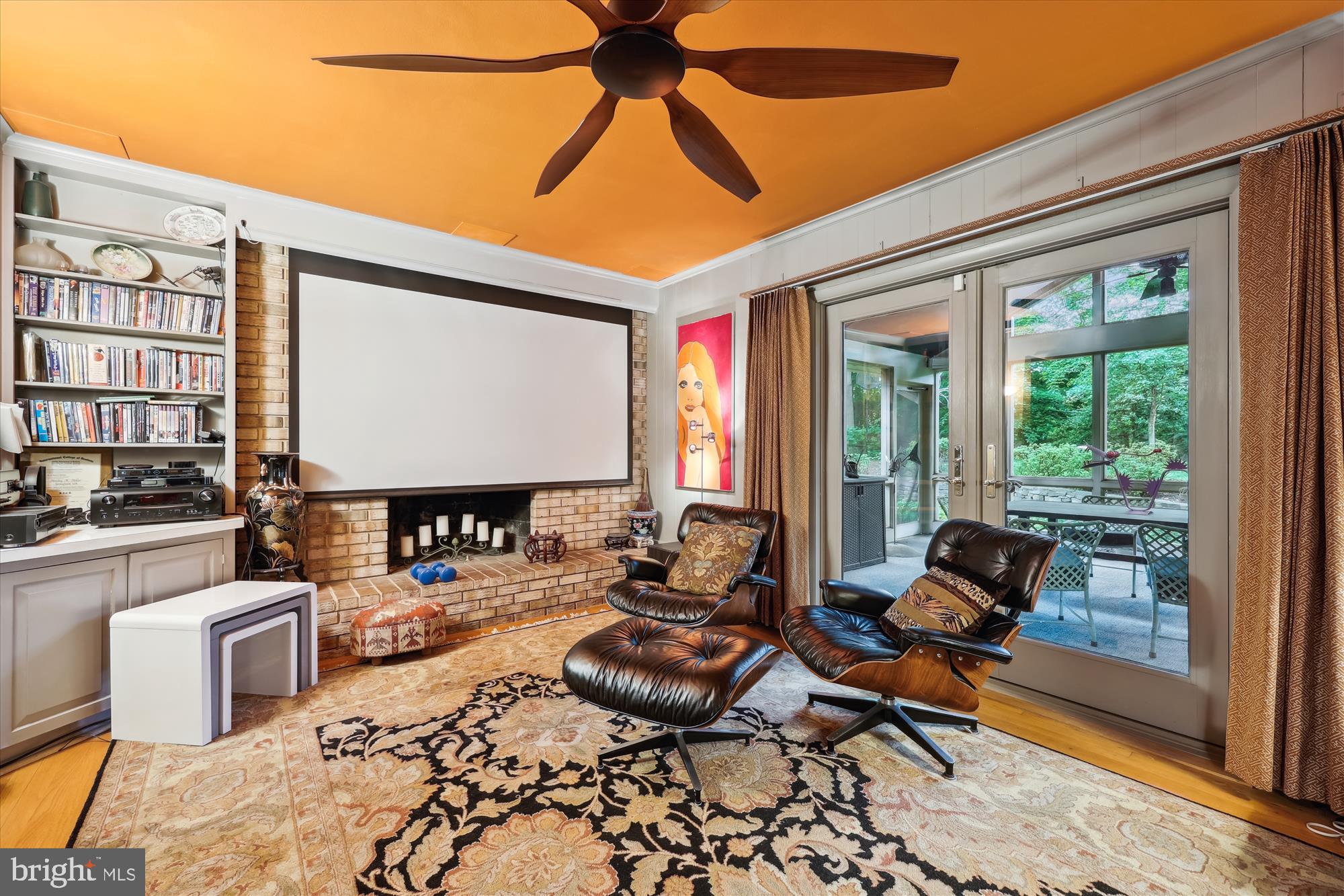 7411 Arrowood Road Bethesda, MD 20817 - Photo 27 of 77 Media room/opens to enclosed porch