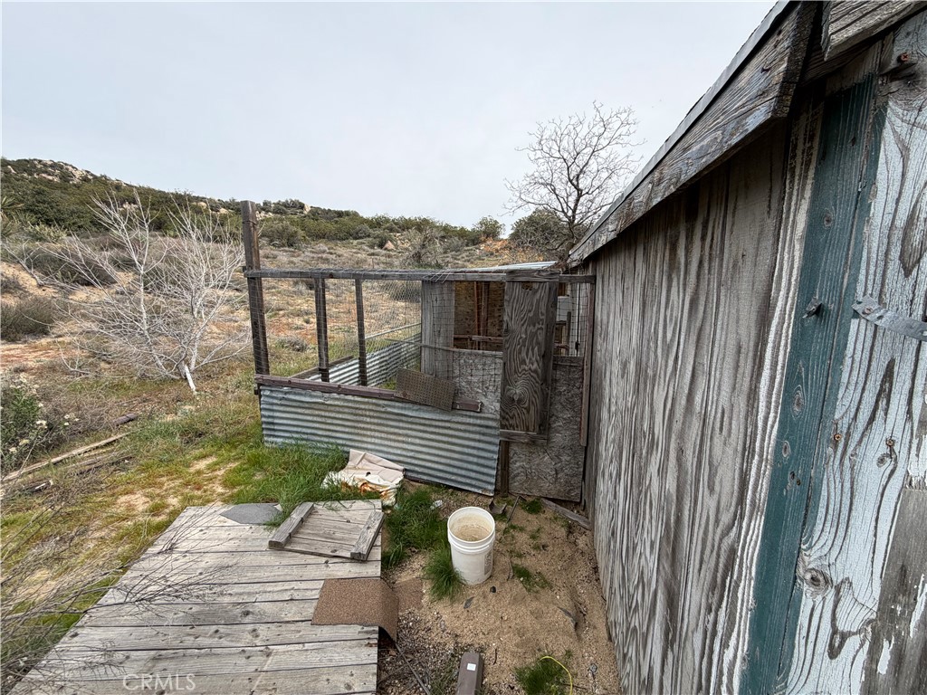 61200 Indian Paint Brush Road Anza, CA 92539 - Photo 57 of 73 a view of a balcony with wooden floor