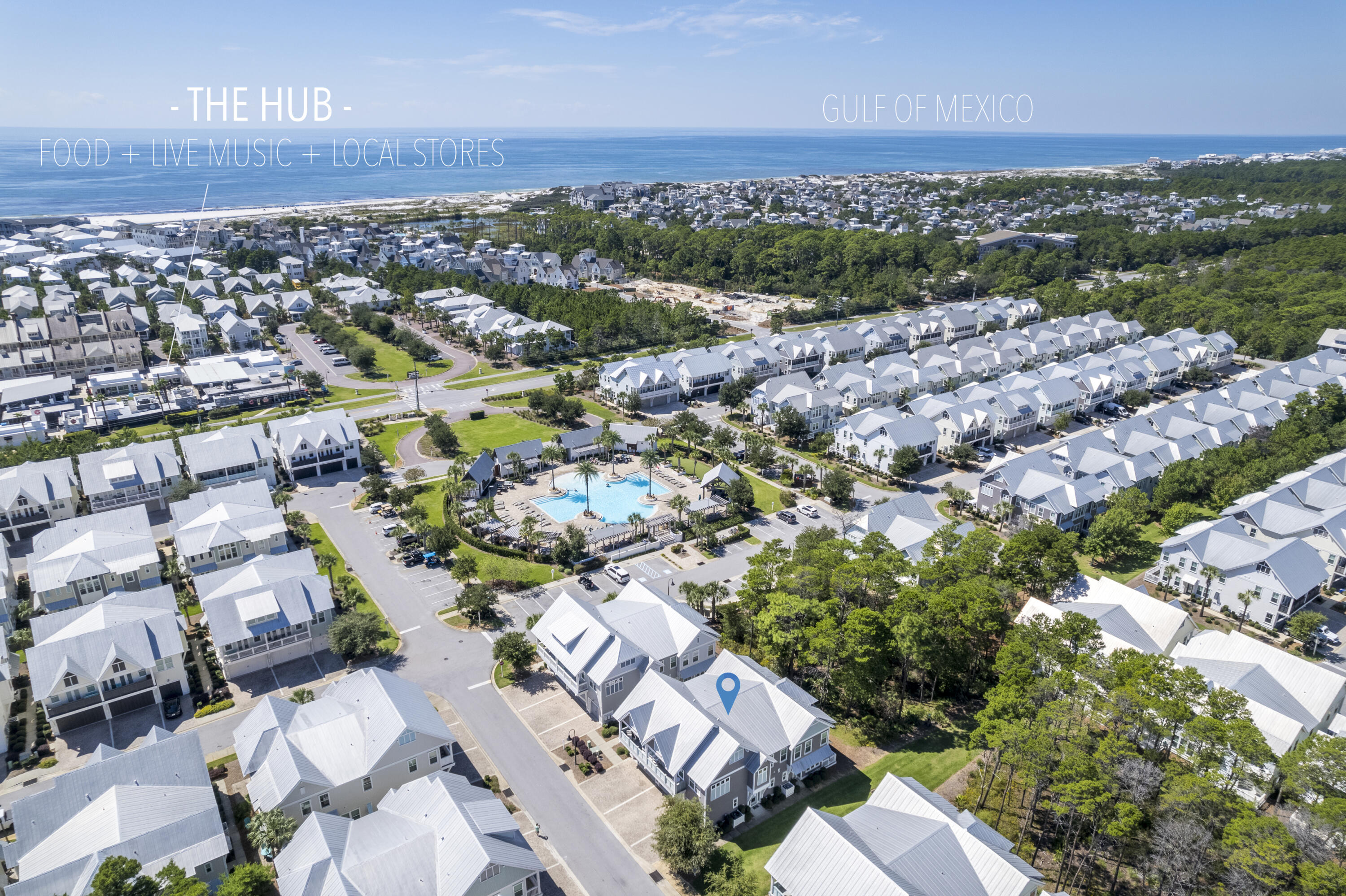 25 Pine Lands Loop East, Unit C Inlet Beach, FL 32461 - Photo 3 of 46 25PinelandsLoopEast_Unit-C_drone--4.1