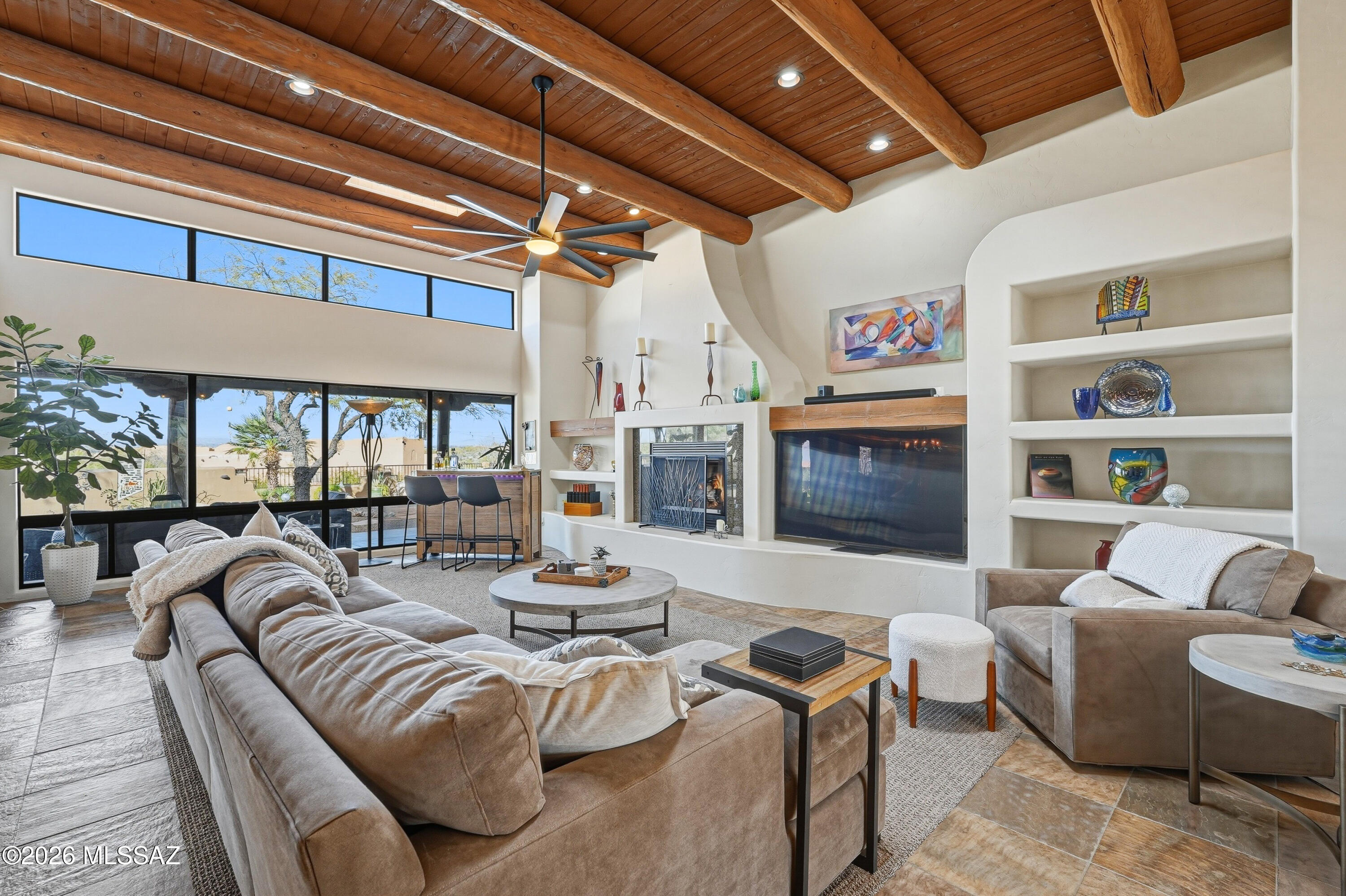 6060 North Abington Road Tucson, AZ 85743 - Photo 2 of 47 A Masterpiece of architectural elements