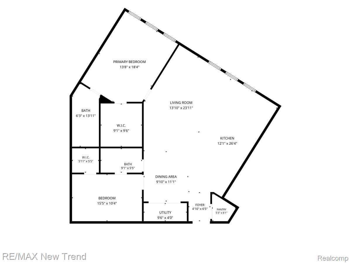 804 North Main Street, Unit 2H Rochester, MI 48307 - Photo 52 of 52 Floor plan