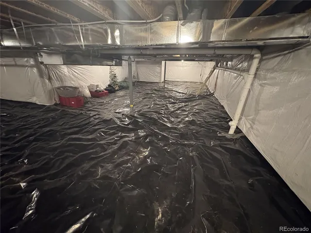 a view of storage and utility room