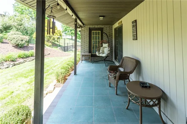 a view of a house with a garden