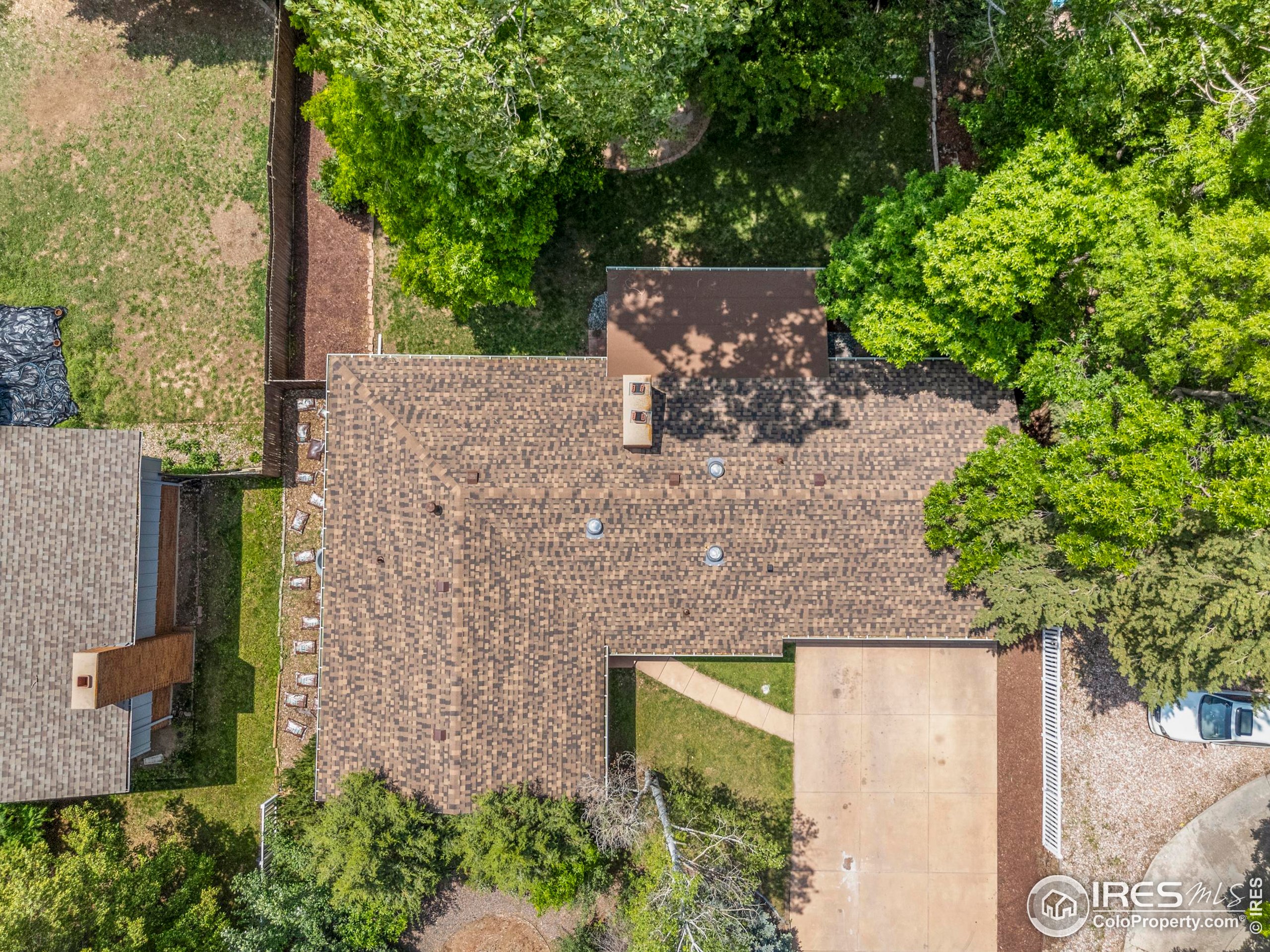 1917 South Lemay Avenue Fort Collins, CO 80525 - Photo 2 of 50 an aerial view of a house with outdoor space