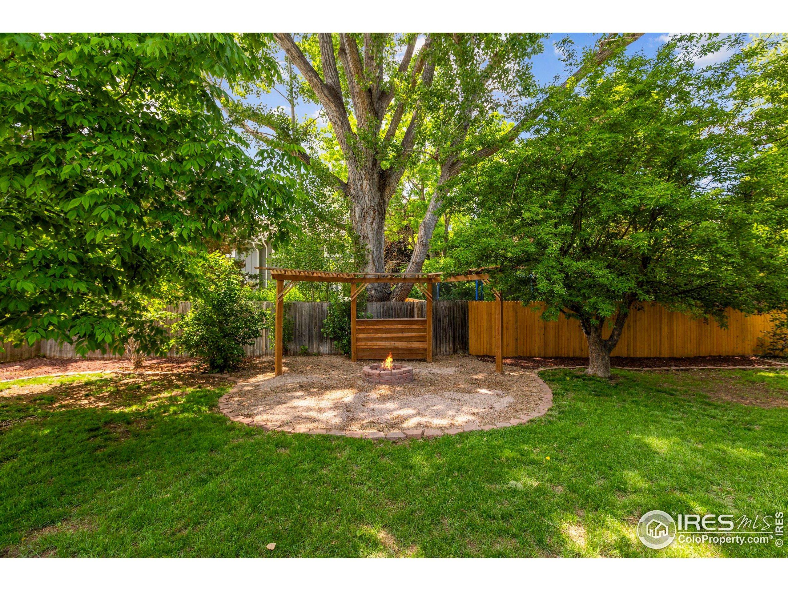 1917 South Lemay Avenue Fort Collins, CO 80525 - Photo 38 of 50 a view of a backyard with large trees