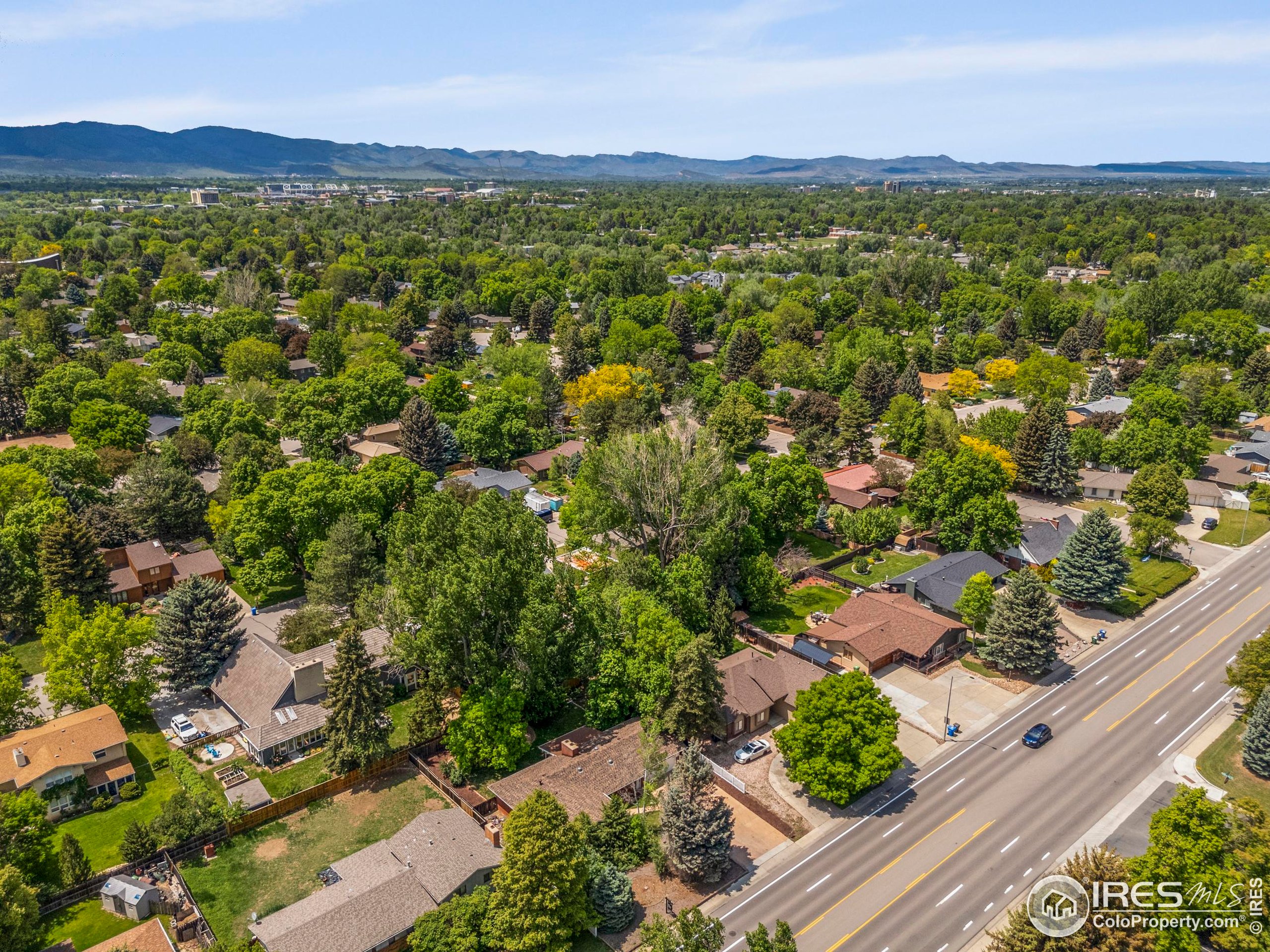 1917 South Lemay Avenue Fort Collins, CO 80525 - Photo 48 of 50 a view of a city with mountain