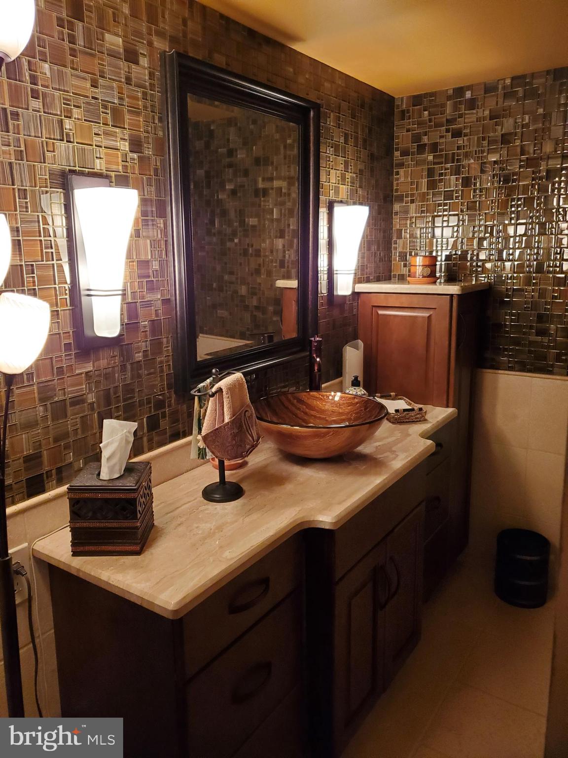 253 Hopewell Road Medford, NJ 08055 - Photo 14 of 50 a bathroom with a sink and a mirror