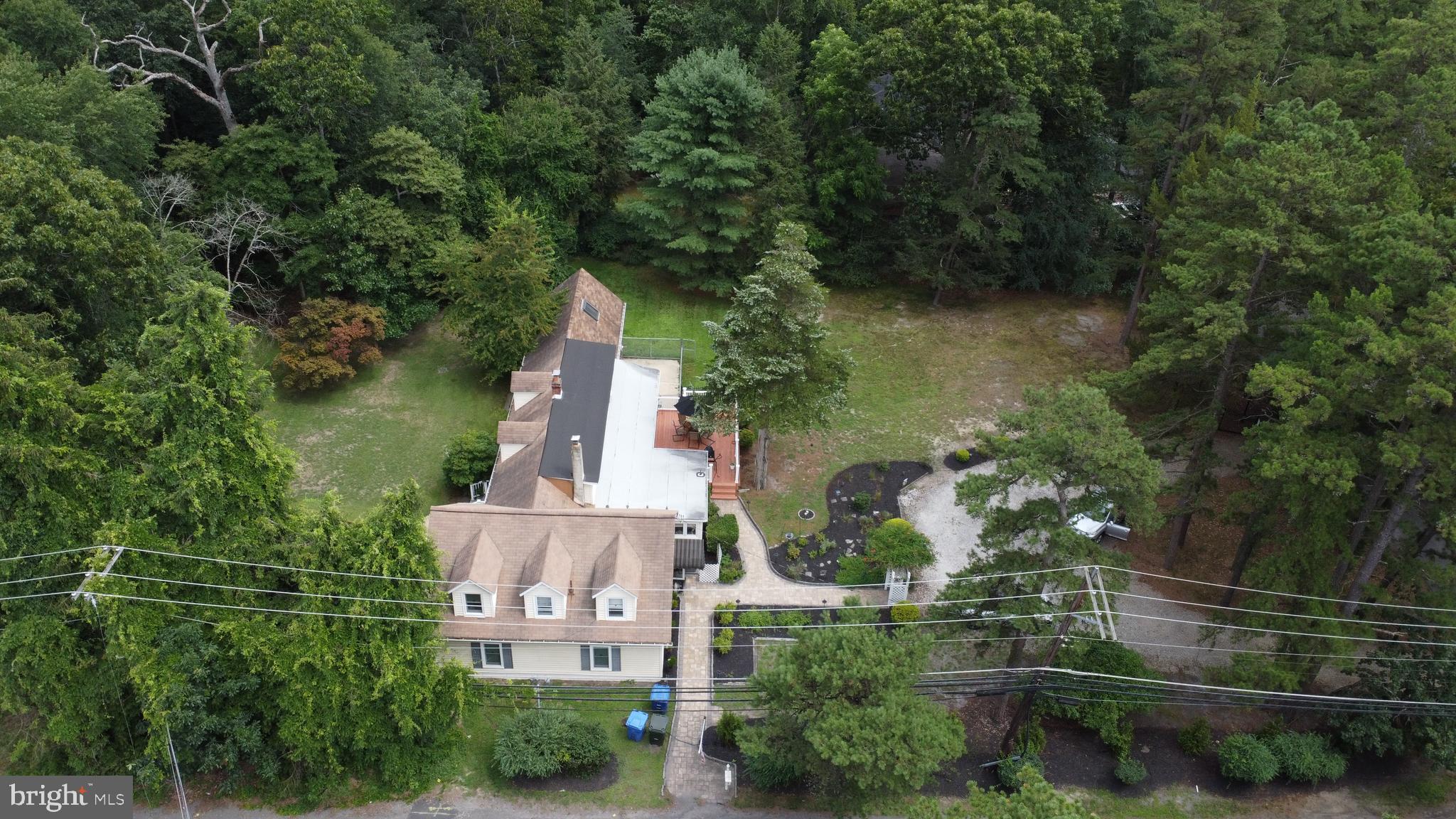 253 Hopewell Road Medford, NJ 08055 - Photo 44 of 50 an aerial view of a house with outdoor space and street view