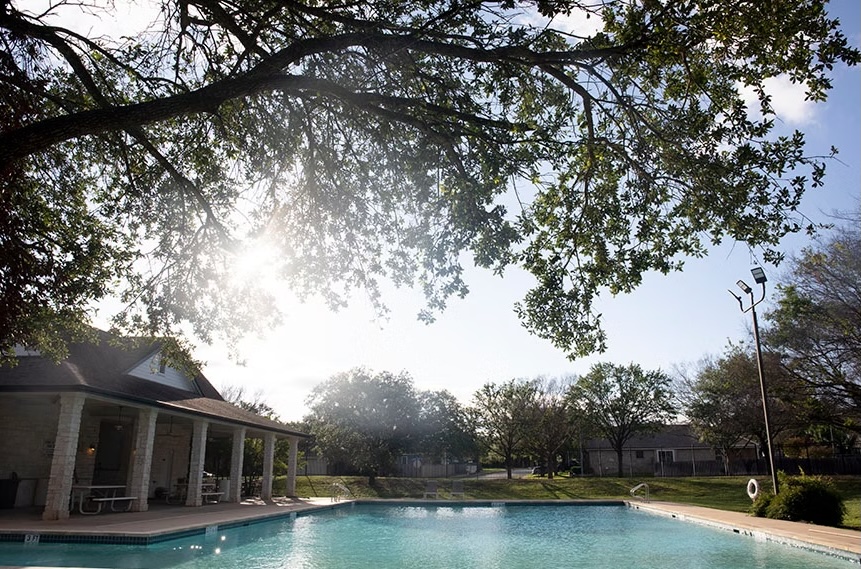 17536 Bishopsgate Drive Pflugerville, TX 78660 - Photo 34 of 35 Community pool with a patio