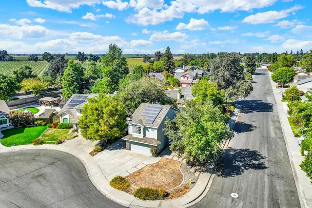 view of a house with a yard