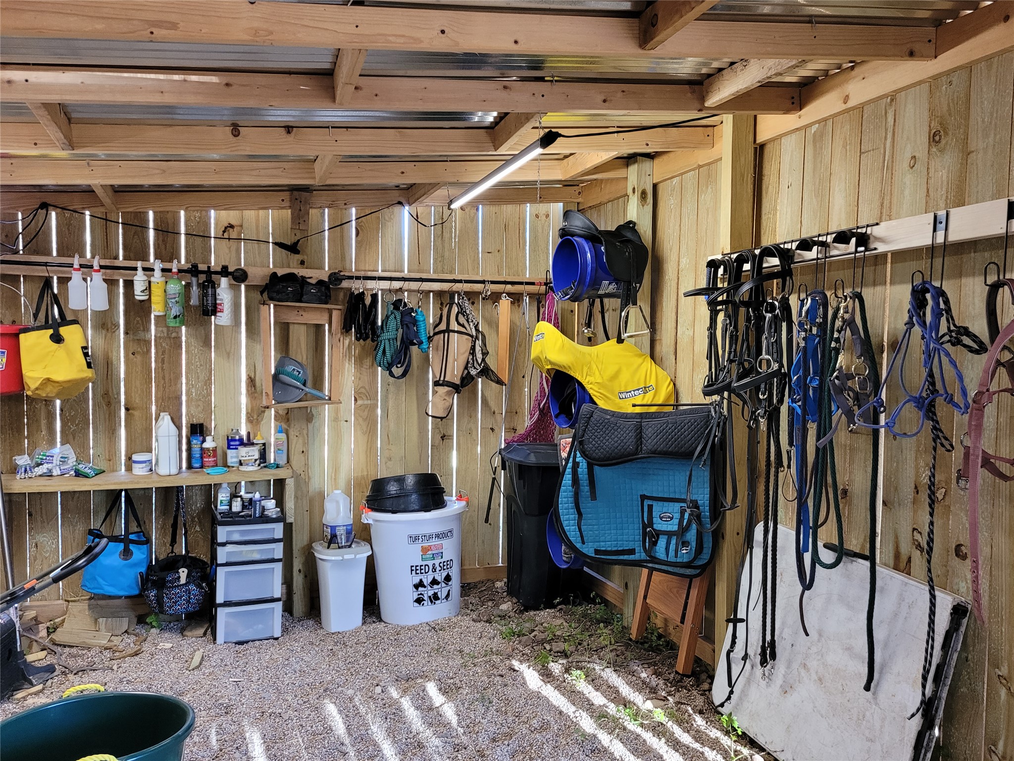 9426 Bock Road Buda, TX 78610 - Photo 18 of 33 Tack shed, storage shed, event shed..