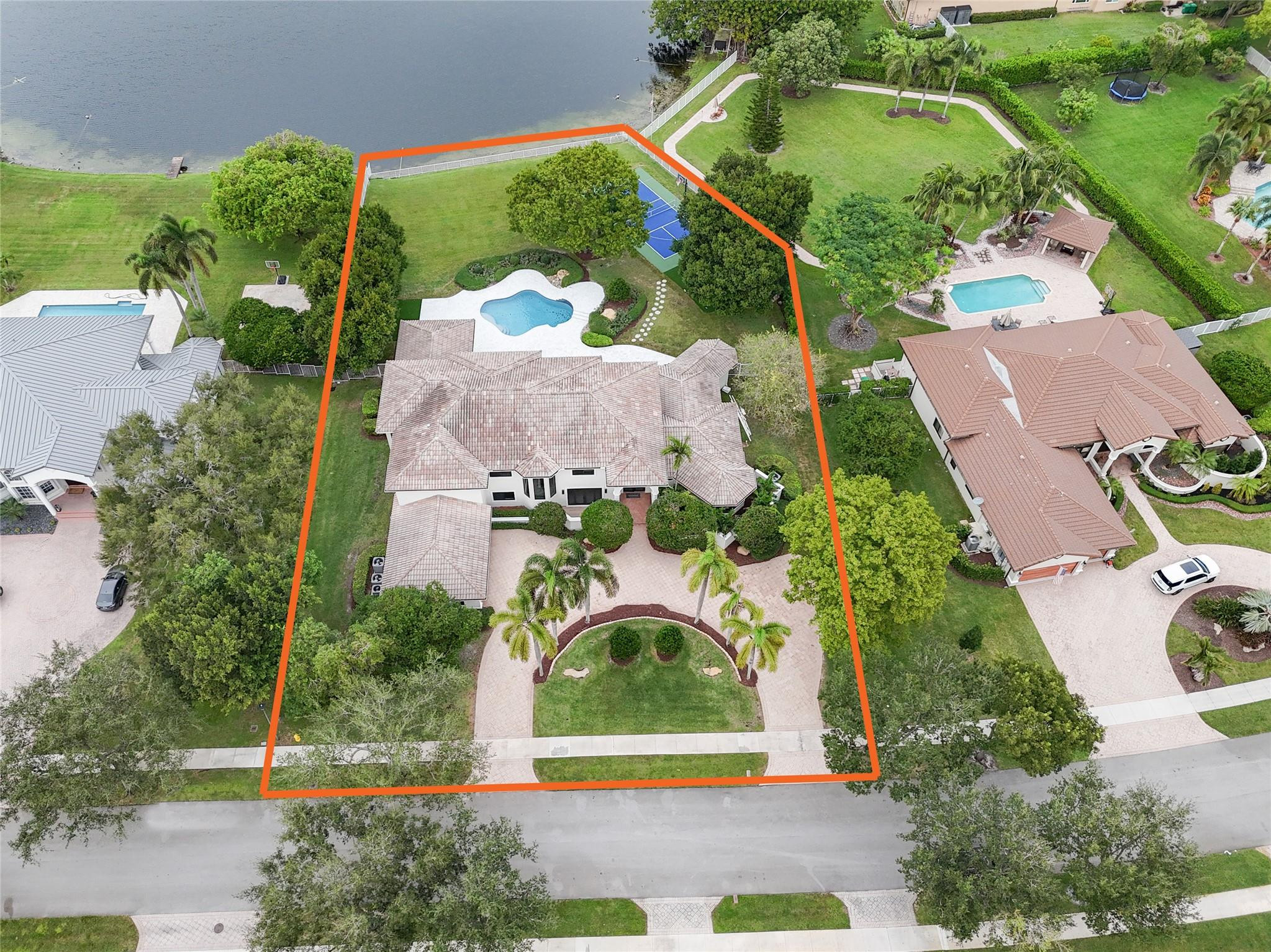 10303 Southwest 26th Street Davie, FL 33324 - Photo 41 of 42 an aerial view of a house