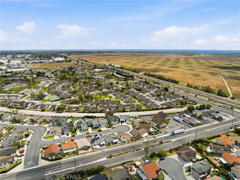 5131 Rotherham Circle Westminster, CA 92683 - Photo 46 of 50 an aerial view of beach and city