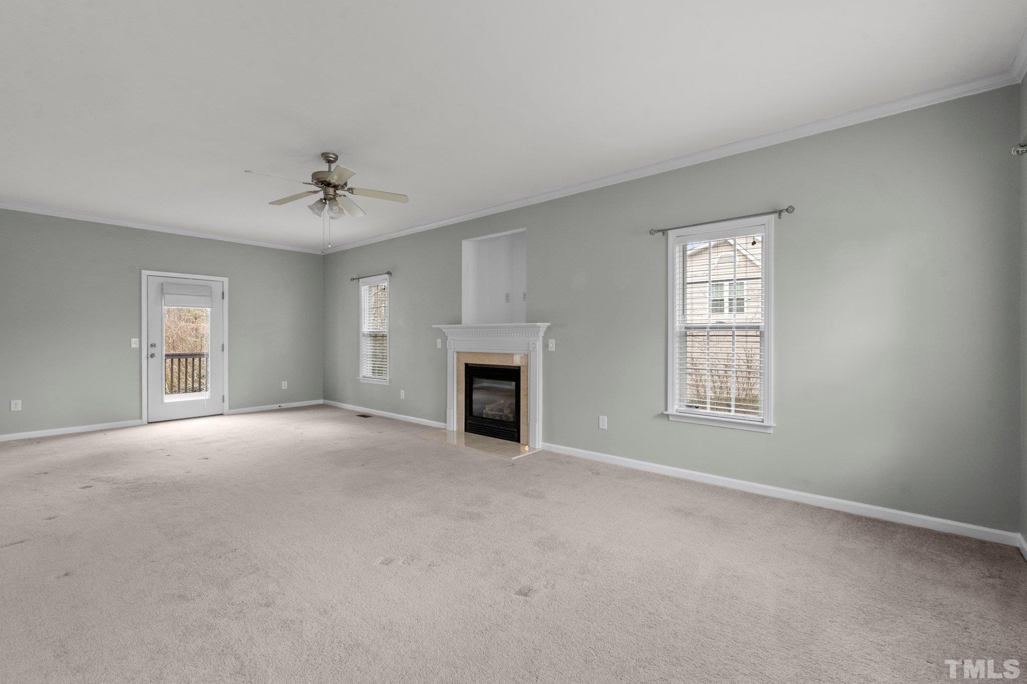 1413 Shady Rise Glen Raleigh, NC 27603 - Photo 18 of 39 a view of an empty room with a window