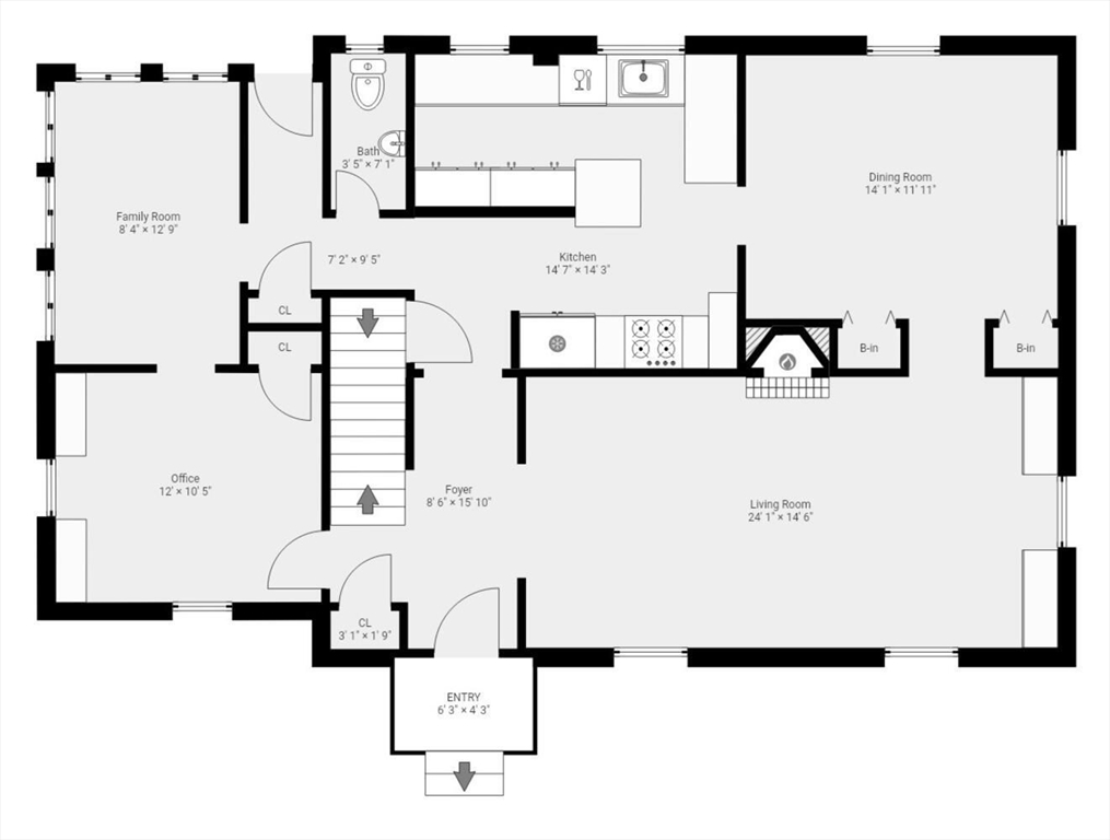 8 Monadnock Road Arlington, MA 02476 - Photo 35 of 37 a picture of a room with furniture and window