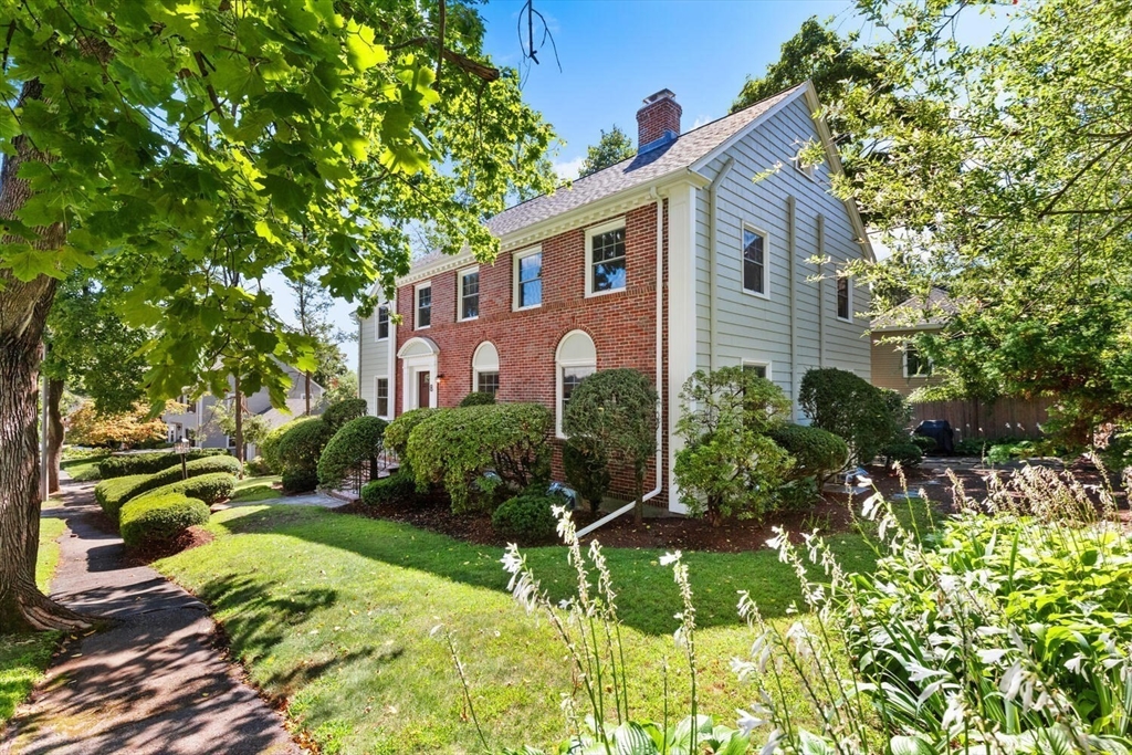 8 Monadnock Road Arlington, MA 02476 - Photo 4 of 37 a front view of a house with a yard