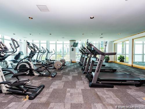 1155 Brickell Bay Drive, Unit 3008 Miami, FL 33131 - Photo 21 of 21 a view of a room with gym equipment