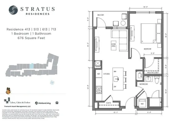 $3,200 | 191 Washington Street, Unit 513, Boston, MA 02135