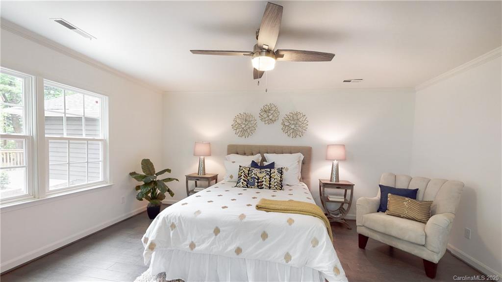 244 Scofield Road Charlotte, NC 28209 - Photo 16 of 30 a bedroom with bed and window