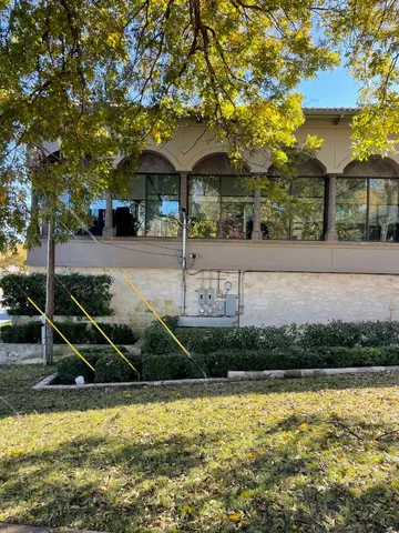a view of a house with pool