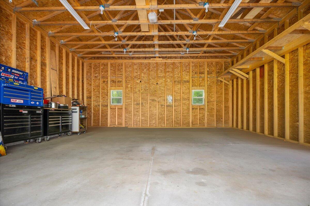 21 Frye Road Raymond, ME 04071 - Photo 7 of 28 Detached Garage Interior