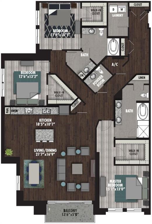 7775 Firefall Way, Unit 1402 Dallas, TX 75230 - Photo 2 of 9