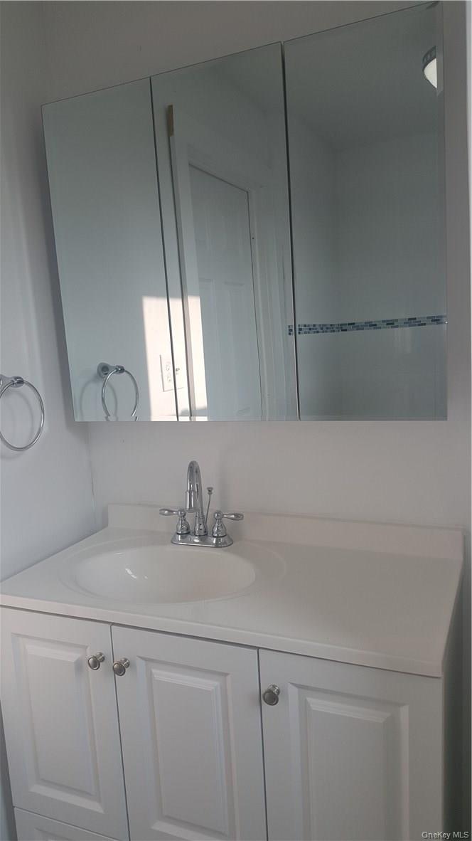 14-16 Horton Avenue, Unit 1 New Rochelle, NY 10801 - Photo 17 of 25 a bathroom with a sink and a mirror